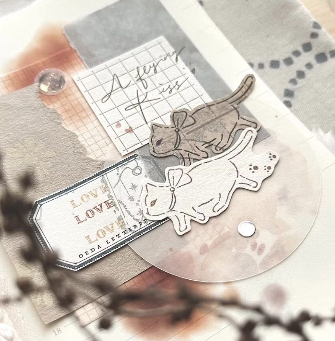 Breezy Studio - 520% Love Letter - Print-on Sticker