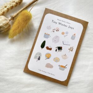 Cafe Analog x Yuka Butter – Tiny Winter Joys – Washi Sticker Flakes