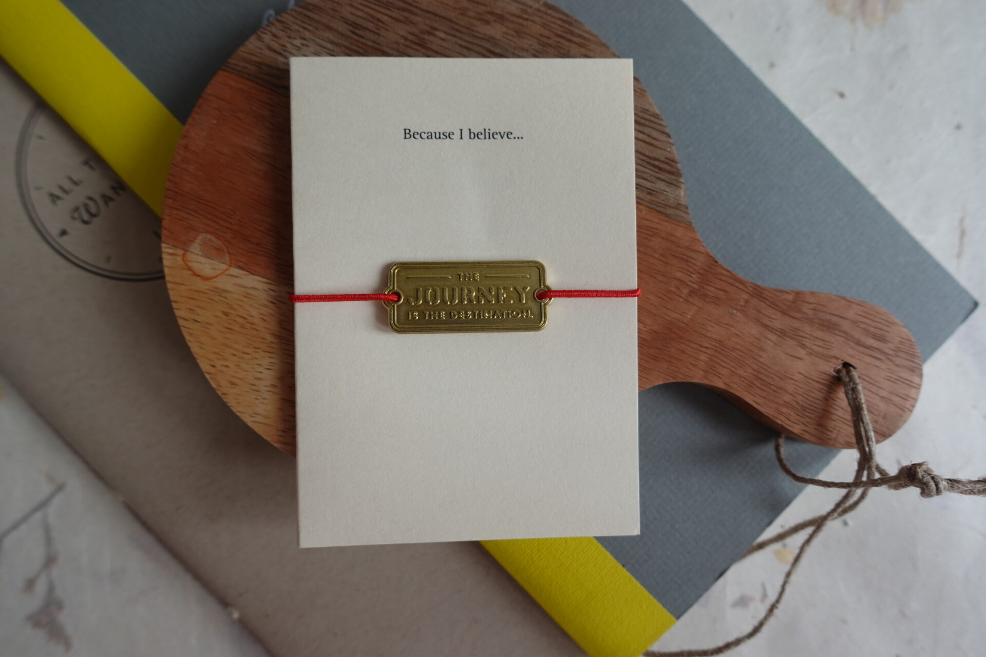 Baum-kuchen - BK Journey is the Destination - Brass Charm