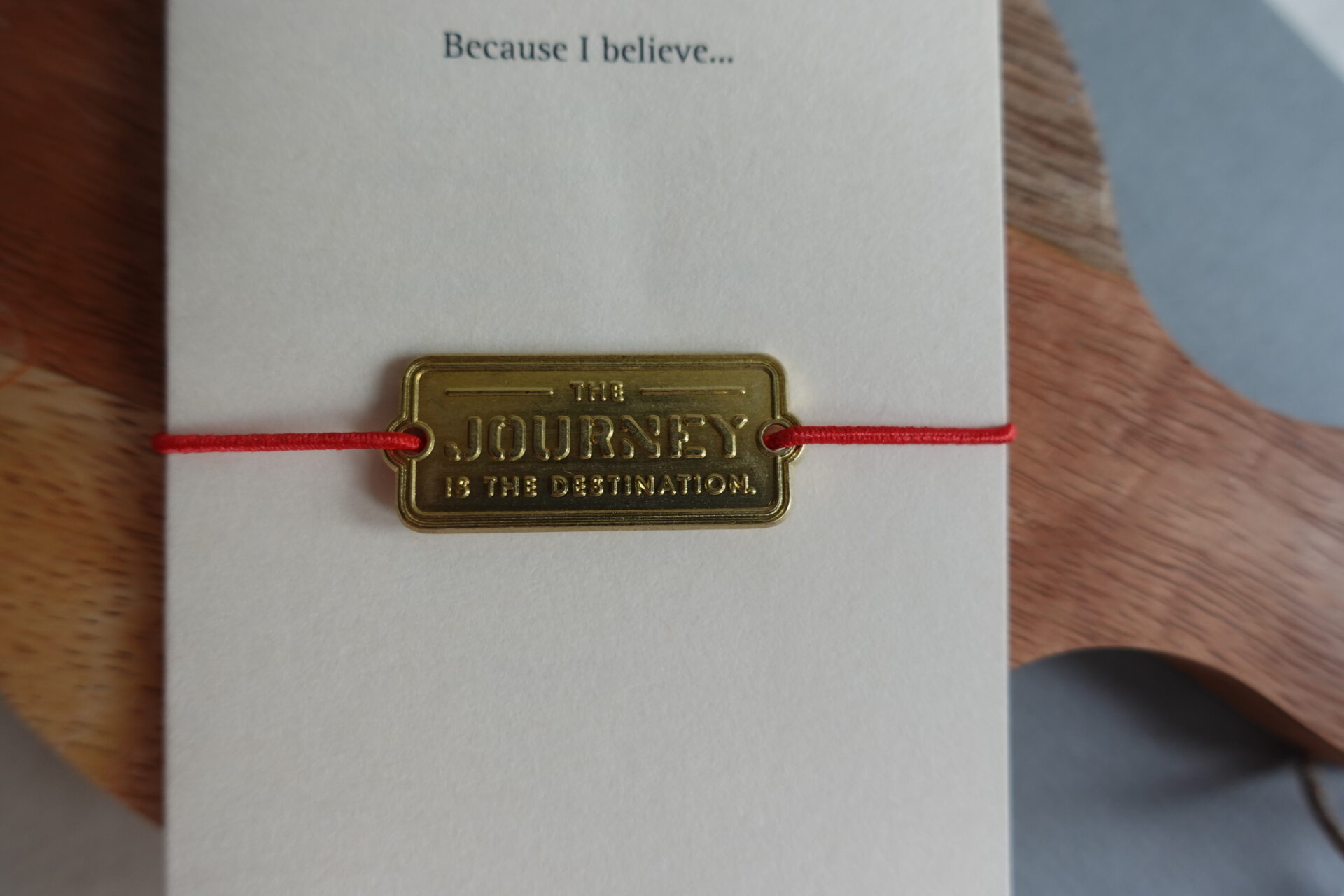 Baum-kuchen - BK Journey is the Destination - Brass Charm