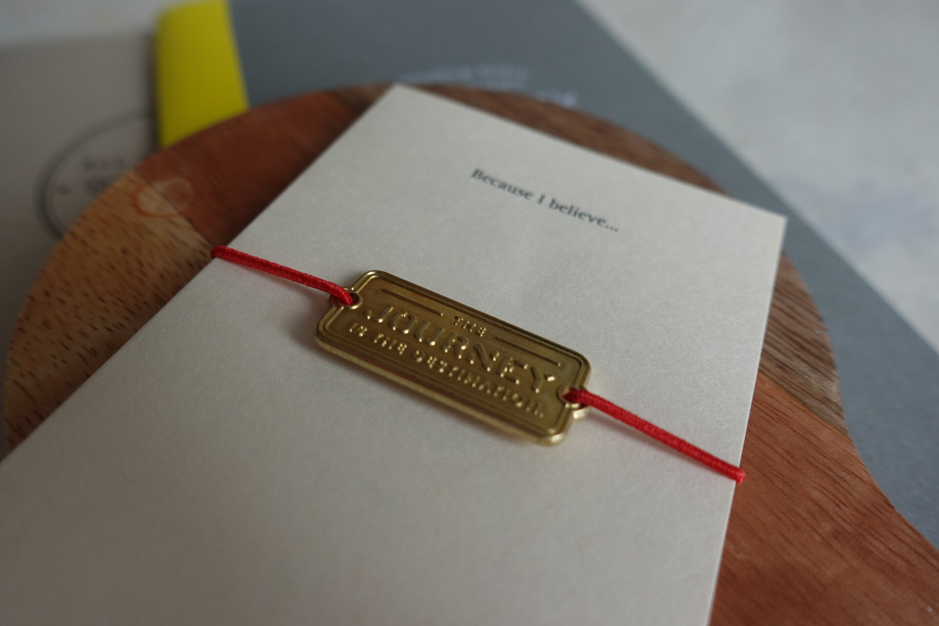 Baum-kuchen - BK Journey is the Destination - Brass Charm