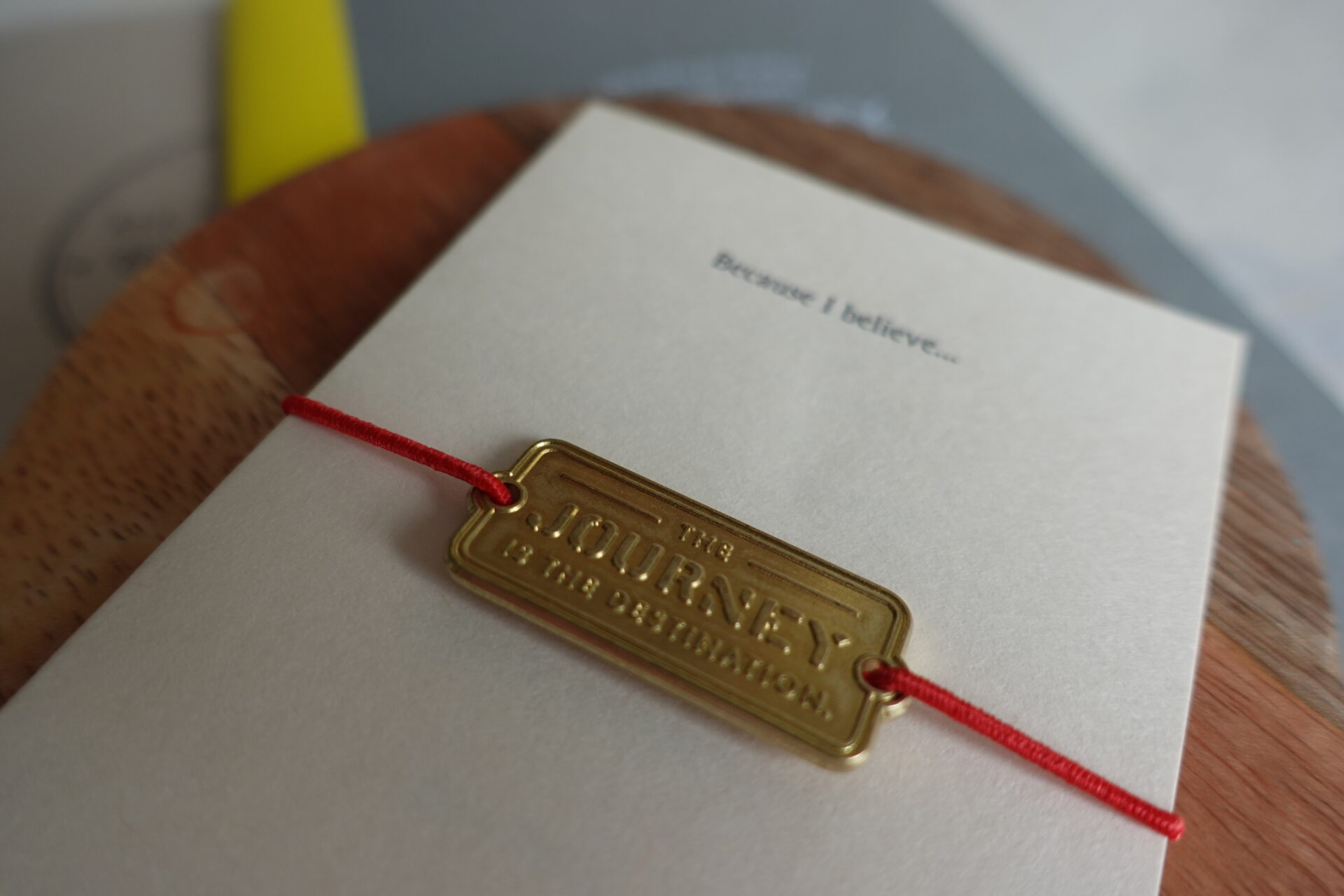 Baum-kuchen - BK Journey is the Destination - Brass Charm