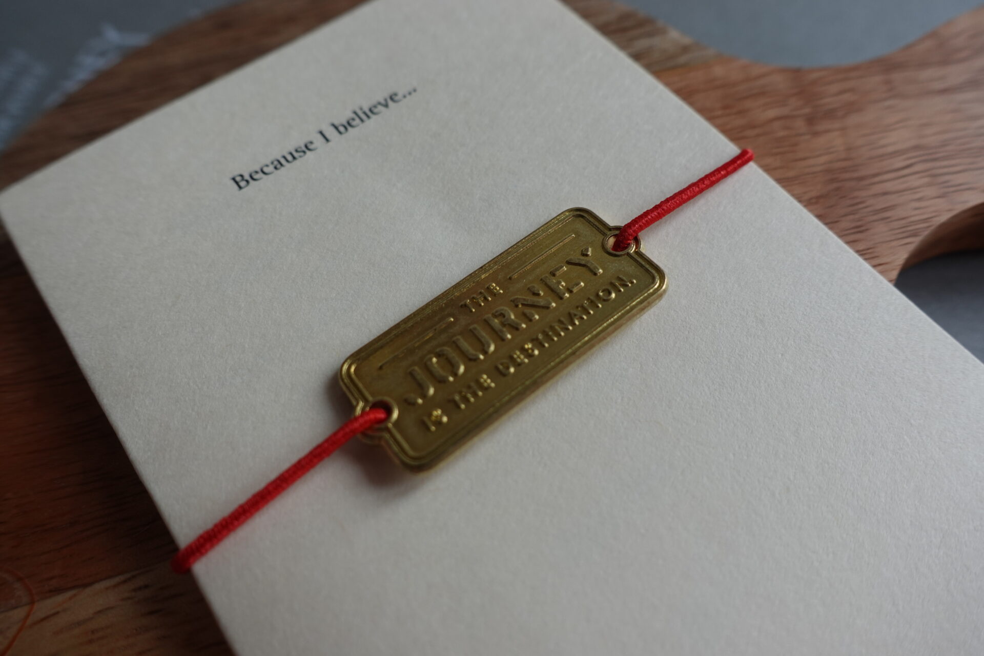 Baum-kuchen - BK Journey is the Destination - Brass Charm