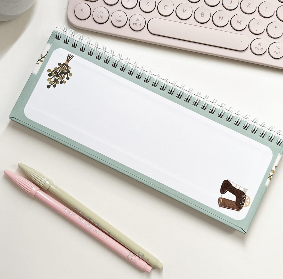 Yuka Butter - Stamp Collection - Undated Weekly Planner