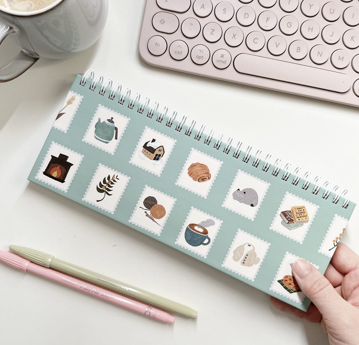 Yuka Butter - Stamp Collection - Undated Weekly Planner