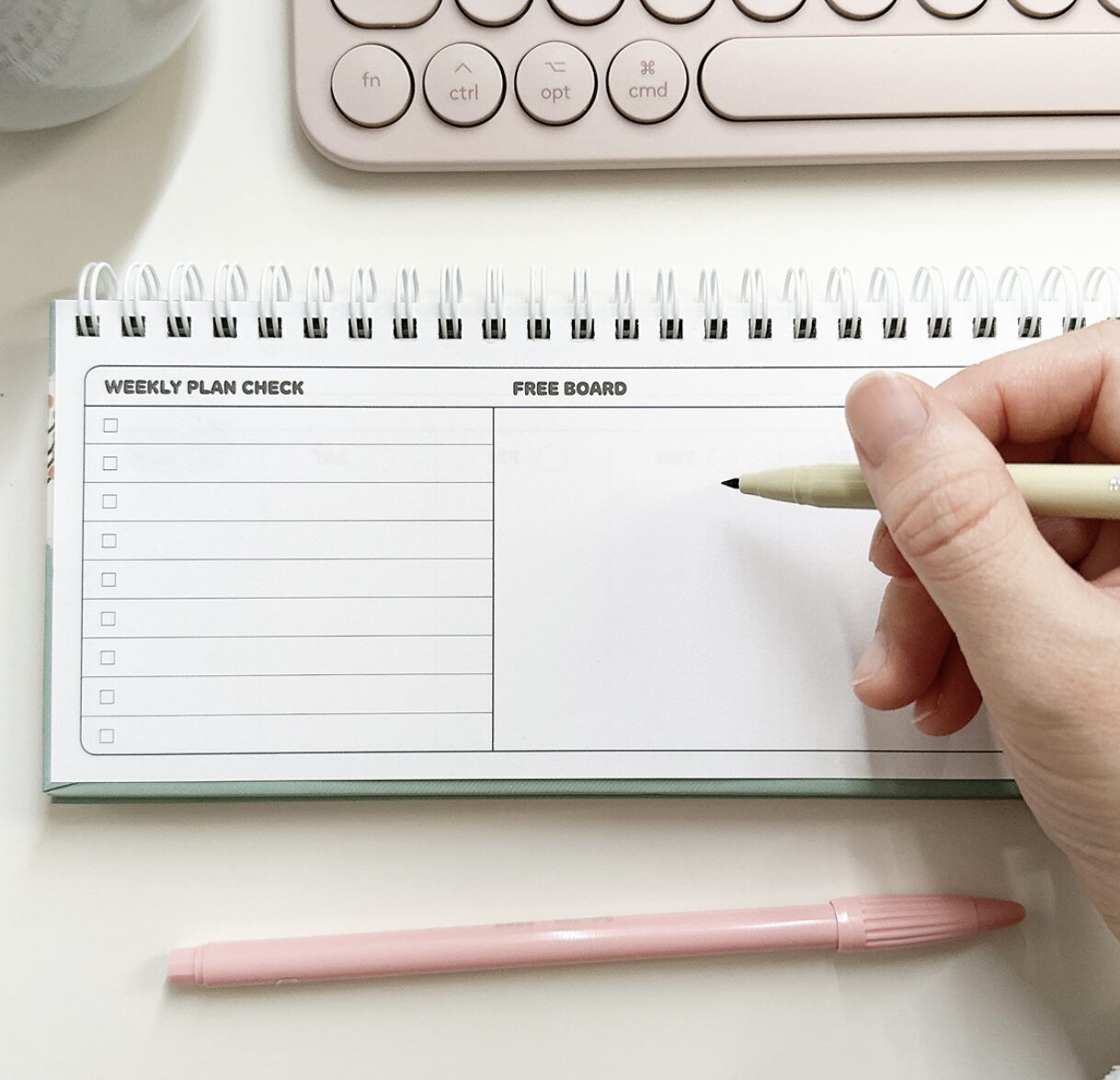 Yuka Butter - Stamp Collection - Undated Weekly Planner