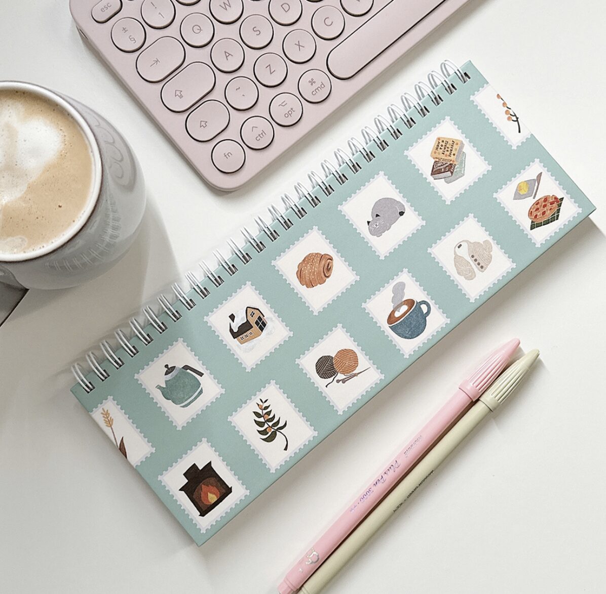 Yuka Butter - Stamp Collection - Undated Weekly Planner