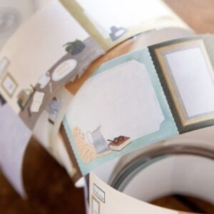 OURS Studio – Life With Cats – Roll Memo Sticker