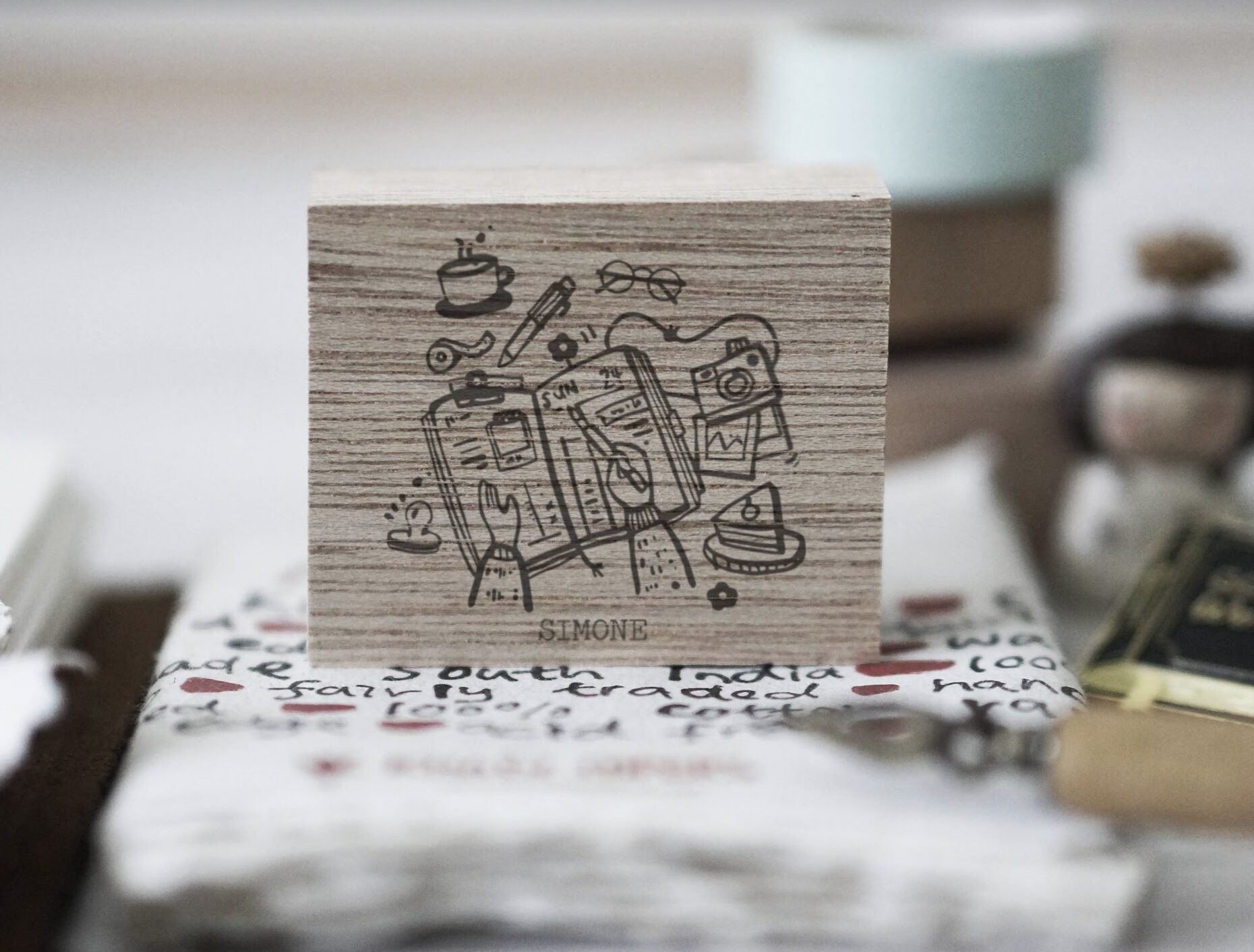 Pre-order - Blackmilk Project - JOURNALING - Custom Name Stamp