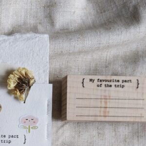 Eileen TAI Studio – Travel Journaling Series – My Favourite Part of the Trip – Stamp