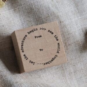 Eileen TAI Studio – Travel Journaling Series – From … To – Stamp
