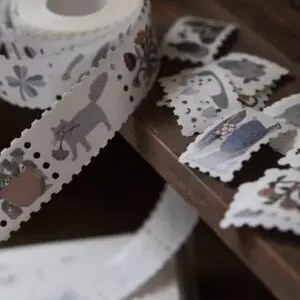 IvySnow – Flower Animal And A Good Day – Washi Tape