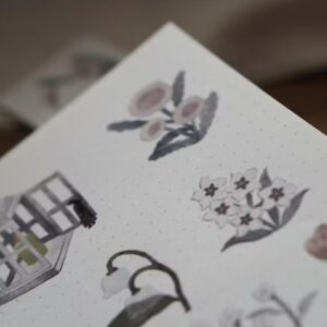 IvySnow - Afternoon Garden - Transfer Stickers