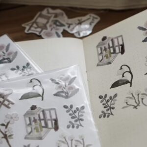 IvySnow – Afternoon Garden – Transfer Stickers