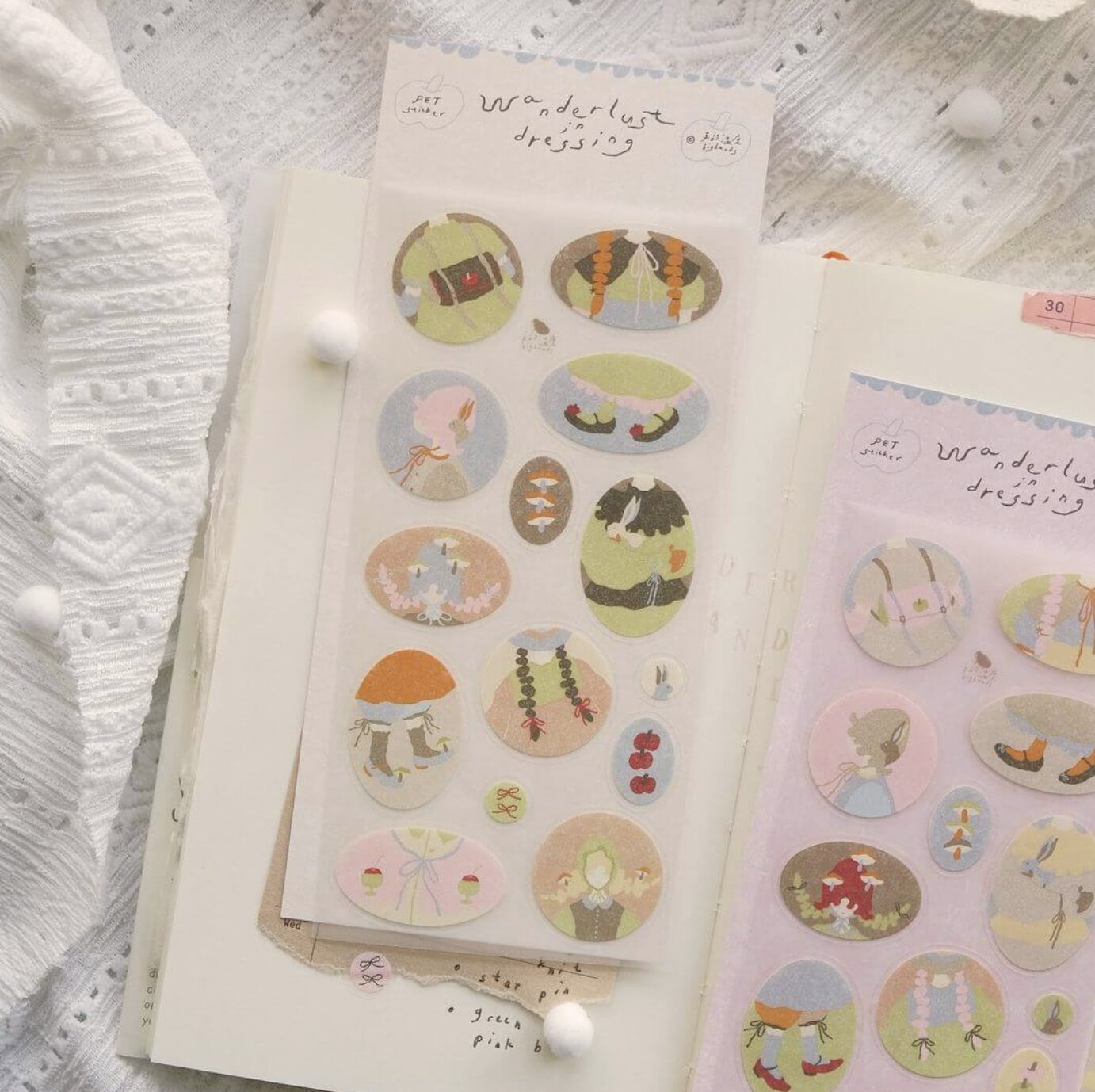 Big Hands - Wanderlust in Dressing - PET Sticker