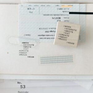 NYRET – Vol. 10 – 53. Reminder – Stamp