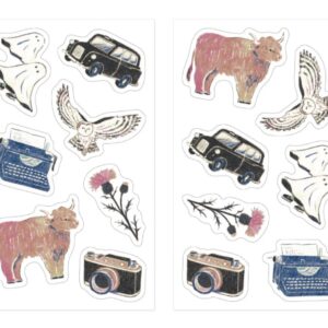 Midori x Yuka Takamaru - BLACK - Decoration Stickers