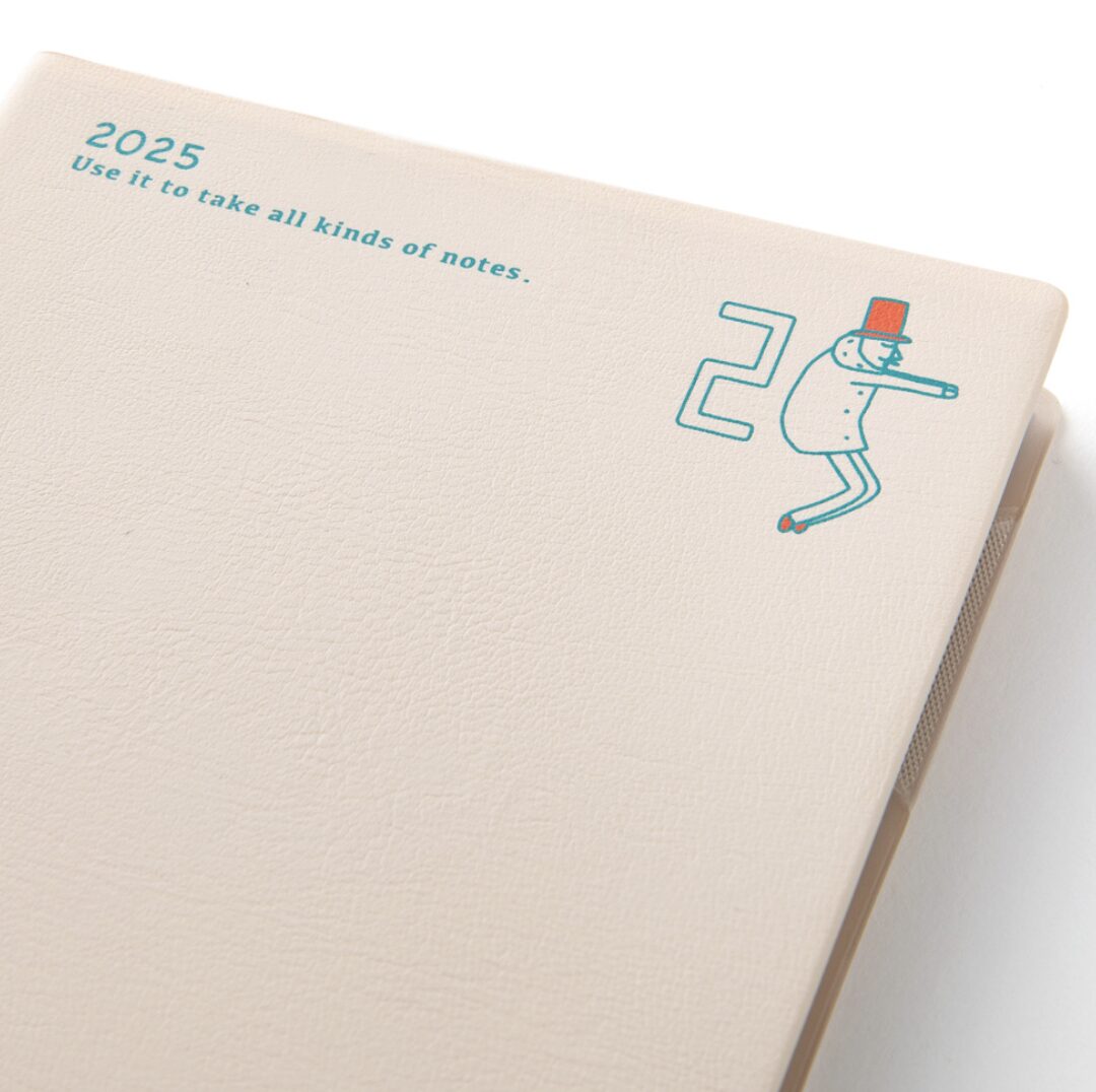 2025 - Midori Pocket Diary A6 Weekly Block - Ojisan