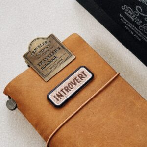 PensPapersPlanner – INTROVERT – Journal Patch