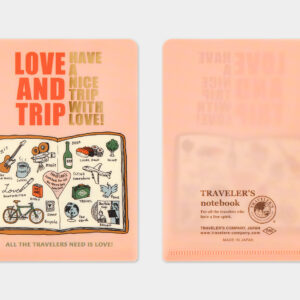 TRC Traveler’s Notebook 2025 - Clear Folder - Passport Size