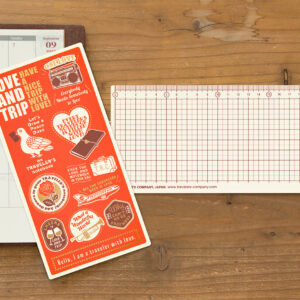 TRC Traveler’s Notebook 2025 - Underlay Plastic Sheet - Regular Size