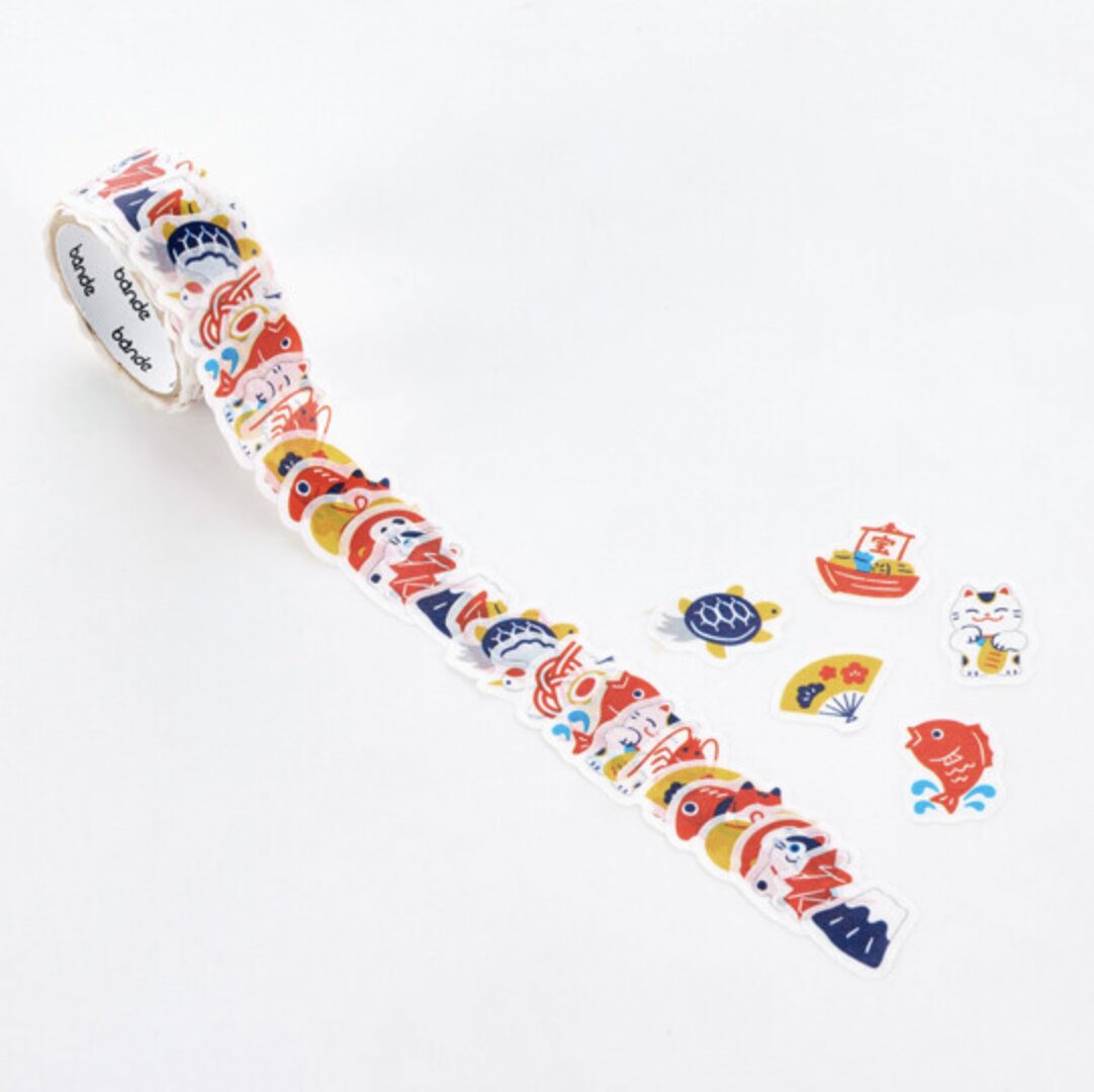 Bande - Medetai Pattern - Washi Tape Roll