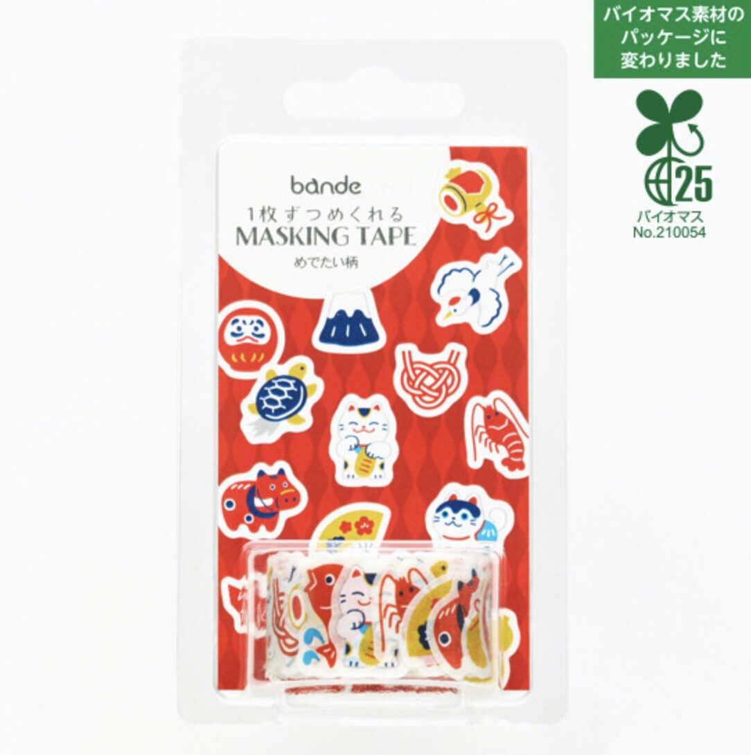 Bande - Medetai Pattern - Washi Tape Roll