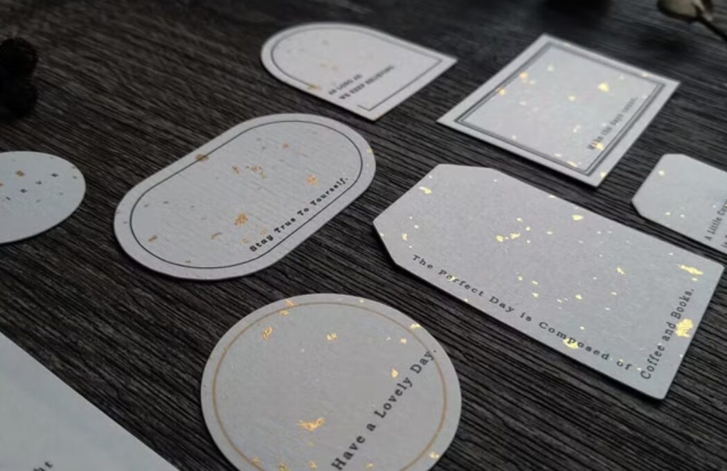 Lucky Deer - Gold Powder Sticker Pack Set (A and B)