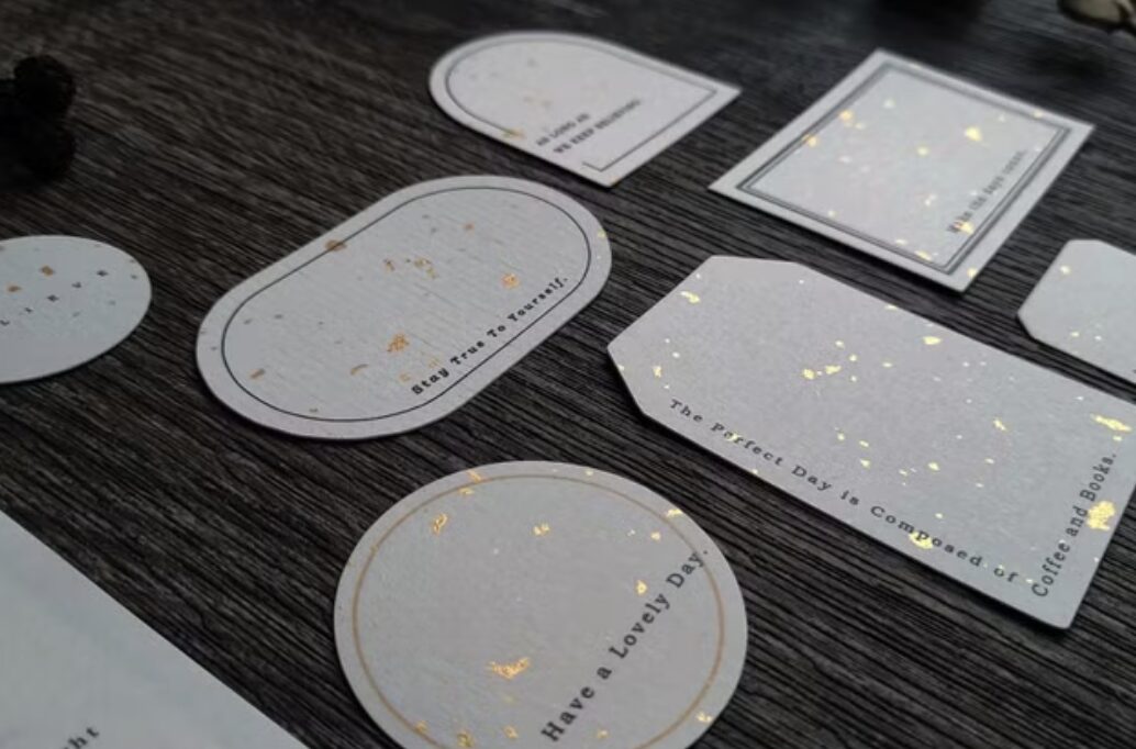 Lucky Deer - Gold Powder Sticker Pack Set (A and B)
