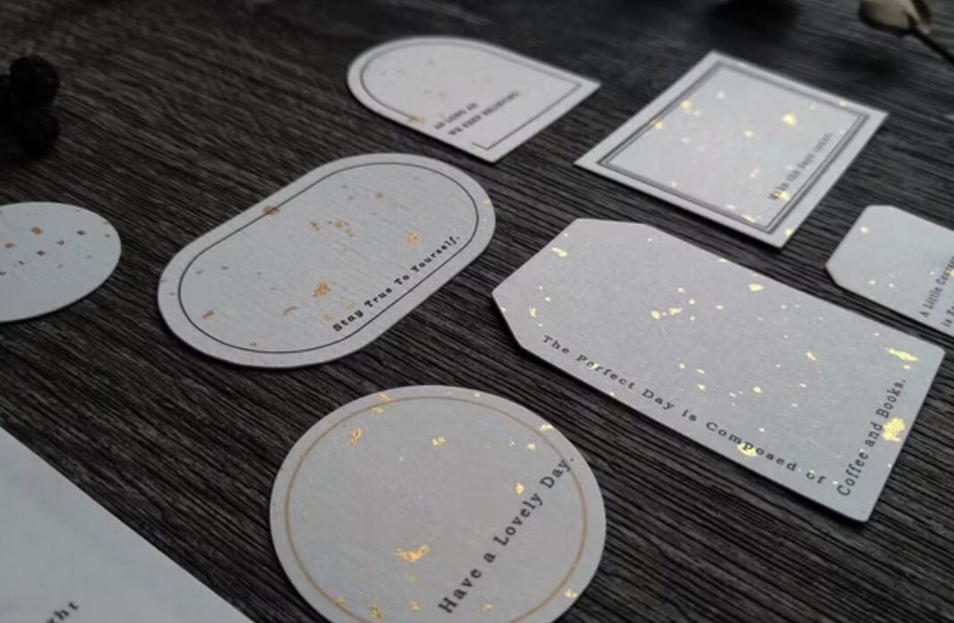 Lucky Deer - Gold Powder Sticker Pack Set (A and B)