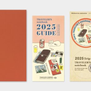 TRC Traveler’s Notebook 2025 – Monthly Diary - Regular Size