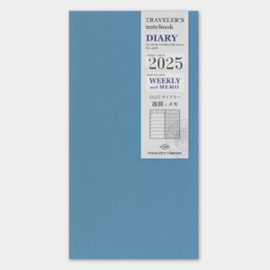 TRC Traveler’s Notebook 2025 – Weekly + Memo Diary – Regular Size