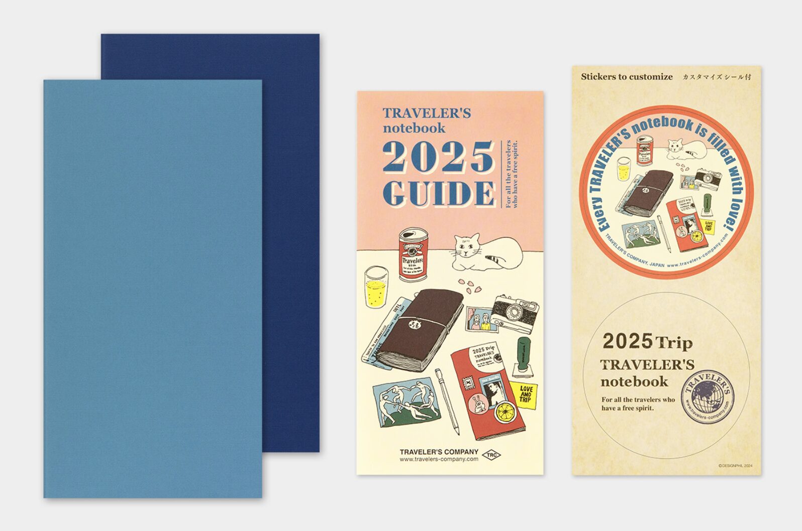 TRC Traveler’s Notebook 2025 - Weekly + Memo Diary - Regular Size