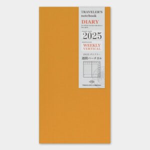 TRC Traveler’s Notebook 2025 – Weekly Vertical – Regular Size