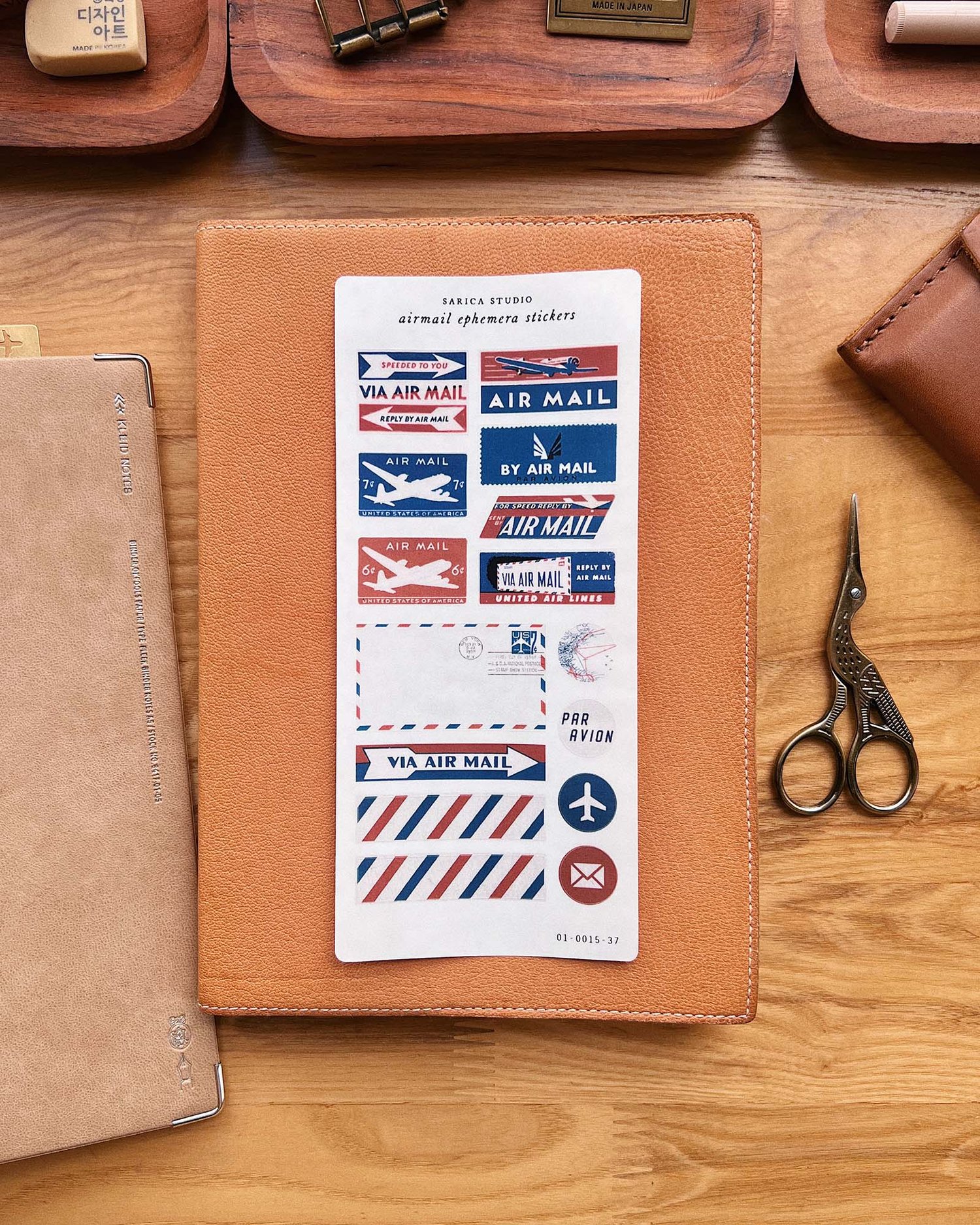 Sarica Studio - Airmail Ephemera - Stickers