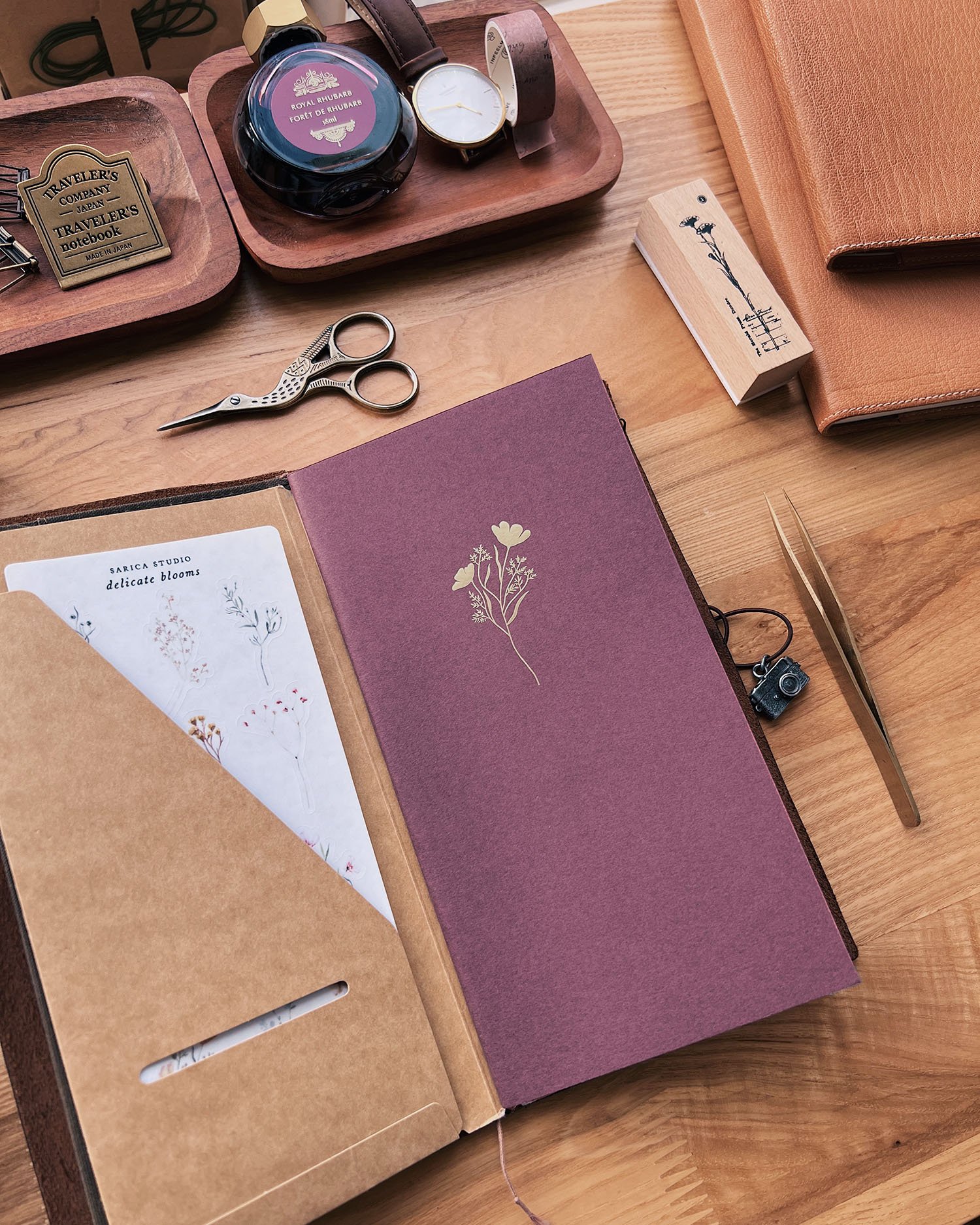 Sarica Studio - Floral Notebook - Regular/Standard Size