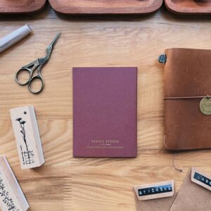 Sarica Studio - Floral Notebook - Passport Size