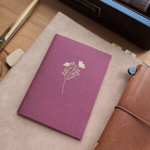 Sarica Studio – Floral Notebook – Passport Size