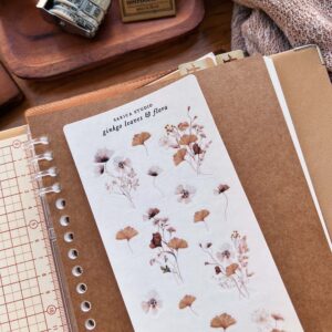 Sarica Studio – Ginkgo And Flora – Stickers