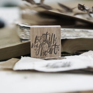 Blackmilk Project – Prayer Series – BE STILL – Stamp