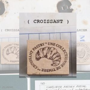 Kurukynki – Classique Pastry Postal – Croissant – Stamp