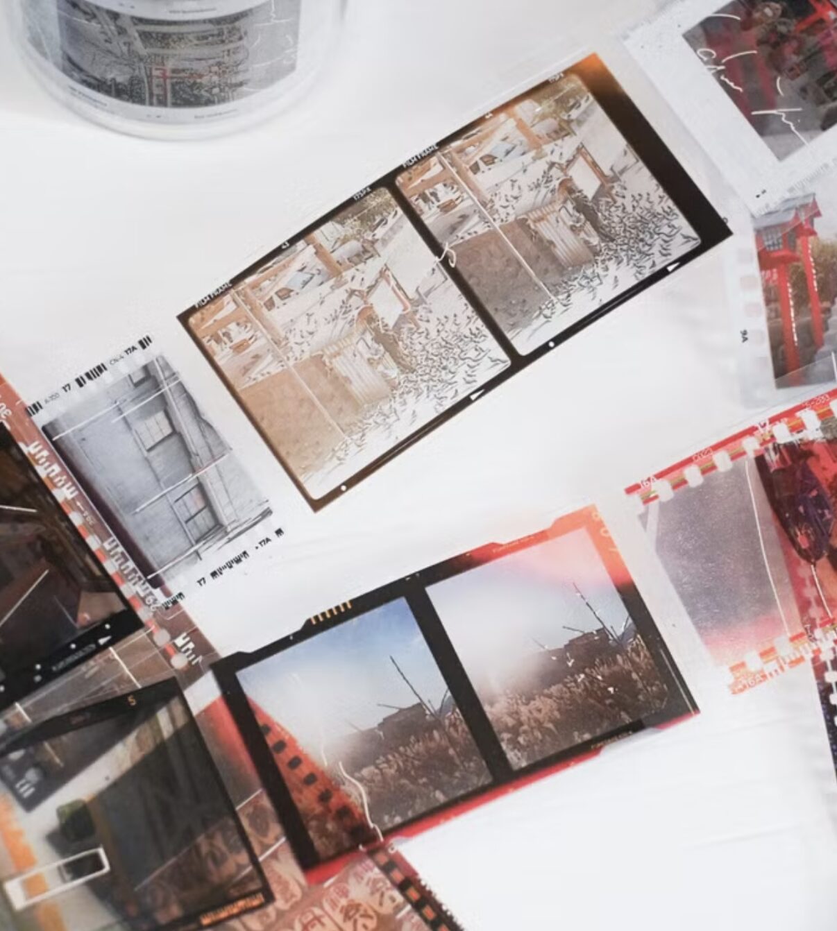 Jr.Journal - 135 Film Photo in Japan - PVC Sticker Roll