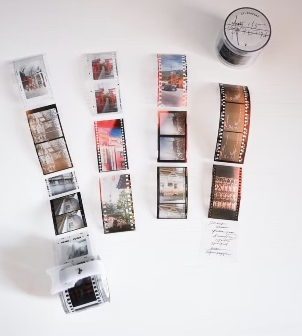 Jr.Journal - 135 Film Photo in Japan - PVC Sticker Roll