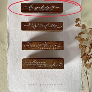 NOVE Production – Vintage Elegance – Be Confident – Stamp
