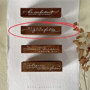 NOVE Production – Vintage Elegance – Bloom Gracefully – Stamp