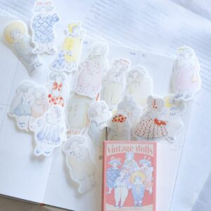 Dodolulu - Vintage Dolls - Matchbox 08 - Sticker Flakes