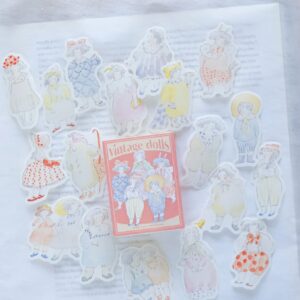 Dodolulu – Vintage Dolls – Matchbox 08 – Sticker Flakes