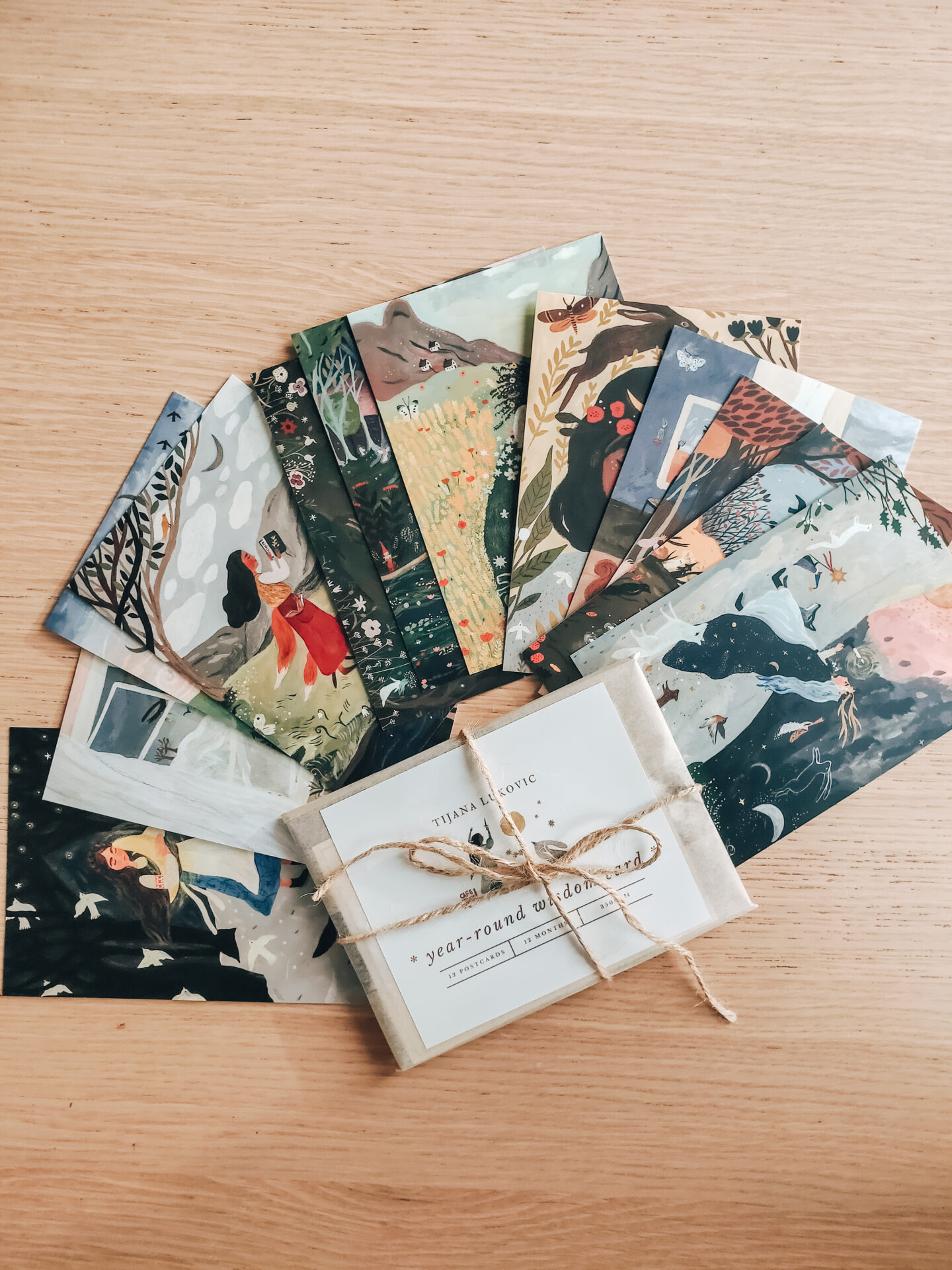 Cafe Analog x Tijana Lukovic - Year-Round Wisdom Card - Postcard Sets