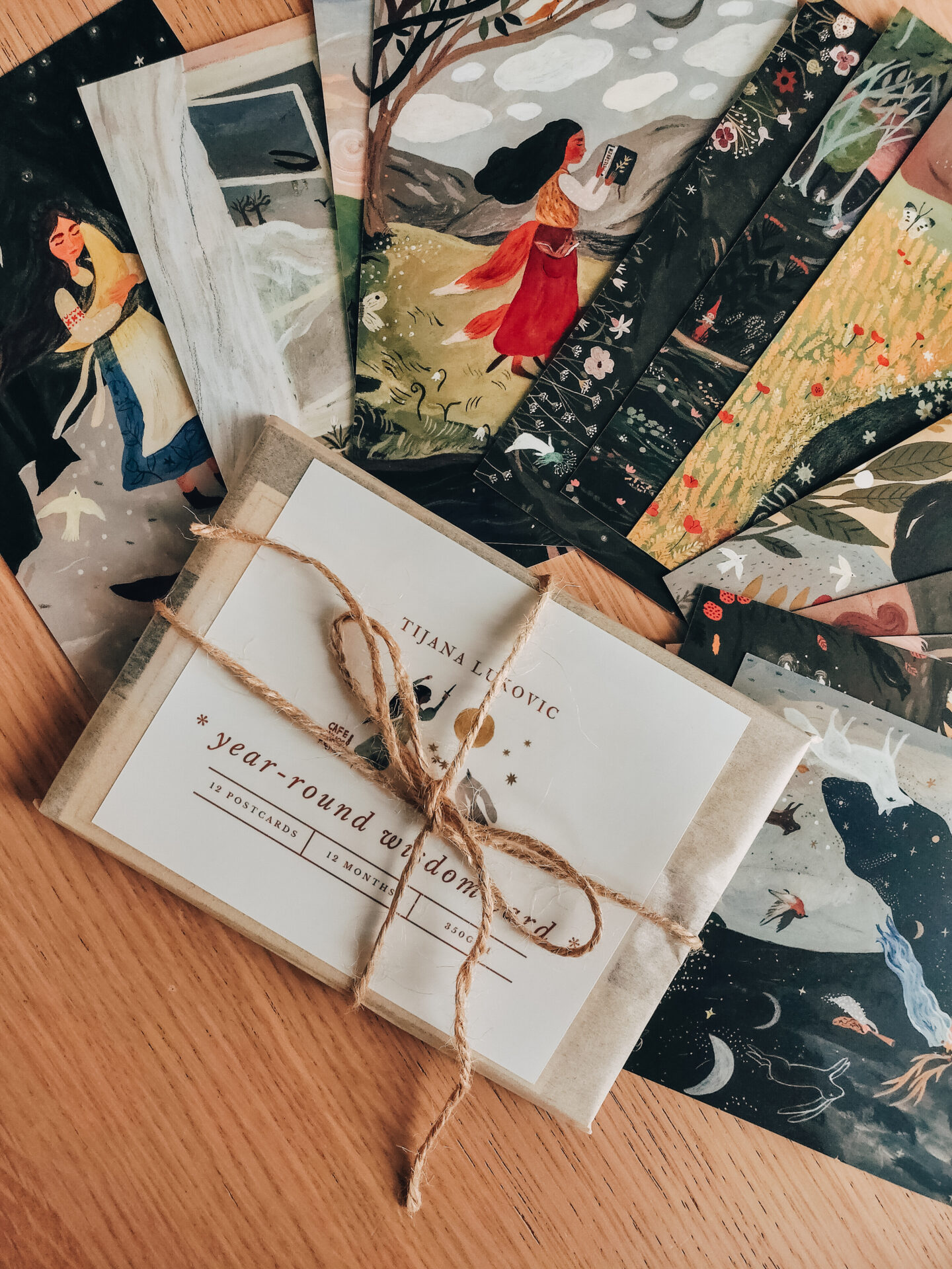 Cafe Analog x Tijana Lukovic - Year-Round Wisdom Card - Postcard Sets