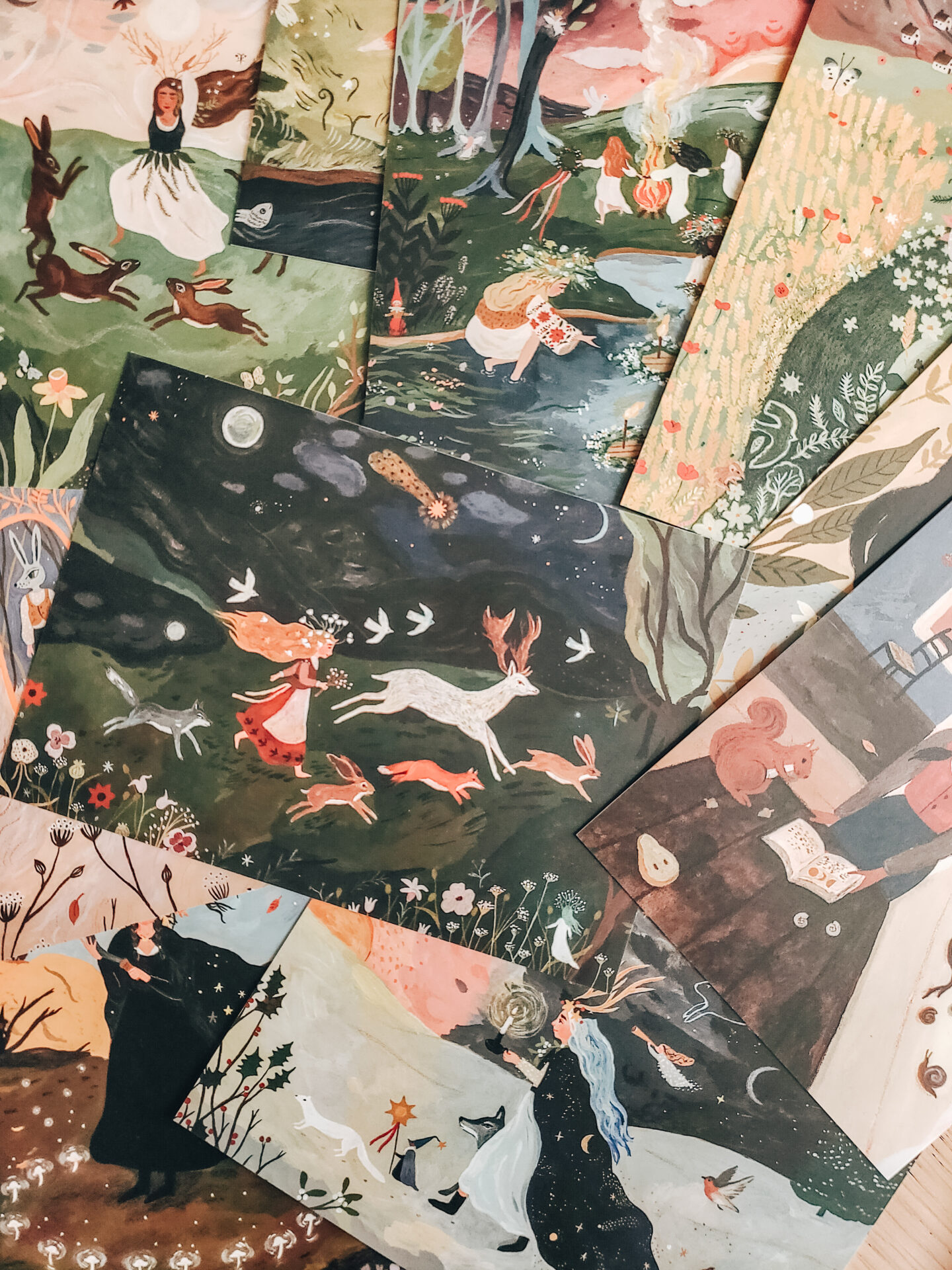 Cafe Analog x Tijana Lukovic - Year-Round Wisdom Card - Postcard Sets